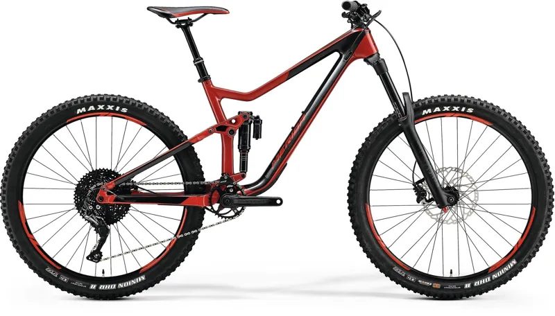 merida dual suspension mountain bike