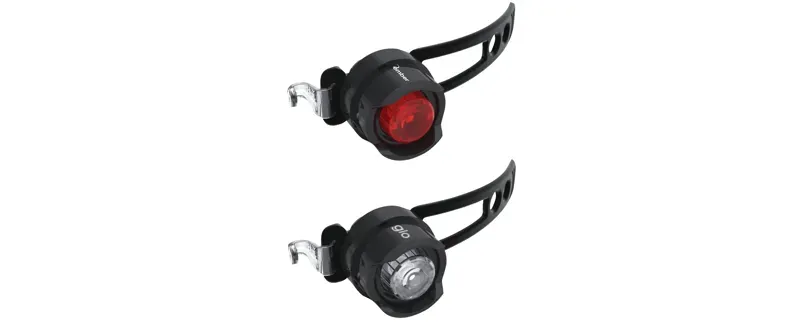 Bontrager Glo/Ember Front and Rear Cycling Light Set in Black