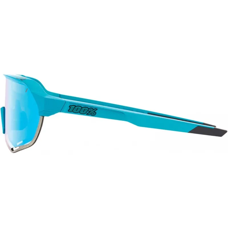 100 Percent Limited Edition Peter Sagan S2 Sunglasses - Blue Topaz With Blue Topaz Multilayer Mirror Lens-1