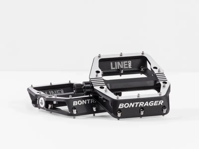 Bontrager Line Pro Flat Mountain Bike Pedals in Black