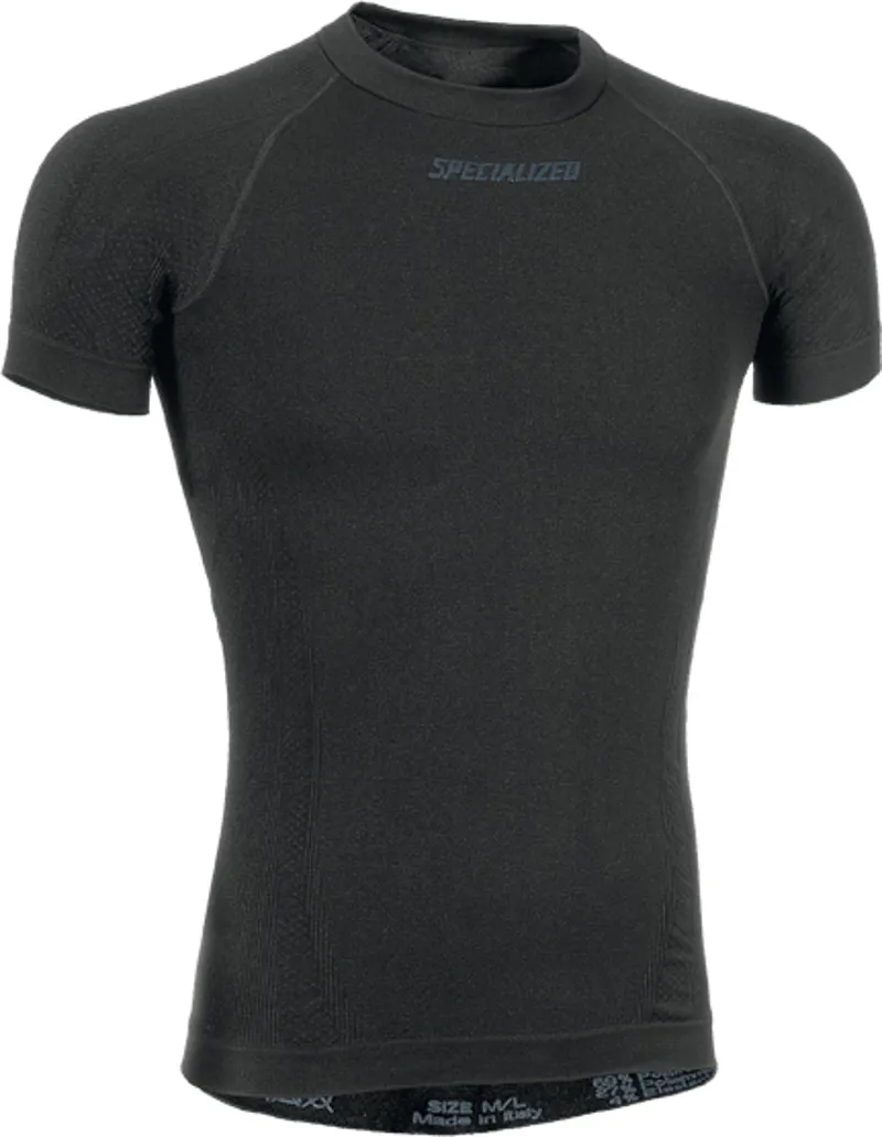 2018 Specialized Seamless Short Sleeved Underwear in Black