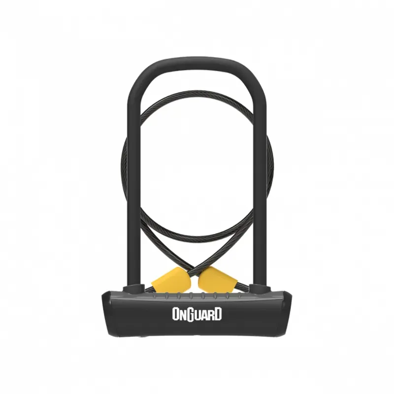 OnGuard Neon U-Lock + Cable Black