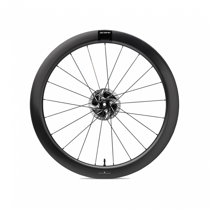 Scope S5 Disc Carbon Road Wheelset Black 55mm disc brake-2