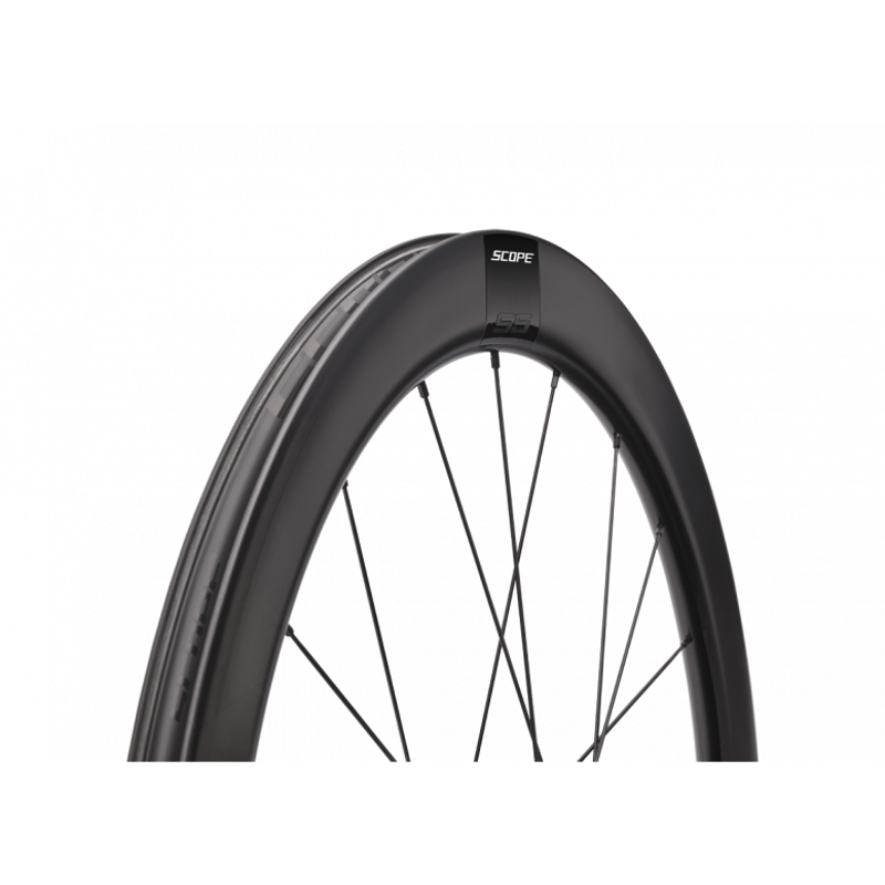 Scope S5 Disc Carbon Road Wheelset Black 55mm disc brake-1