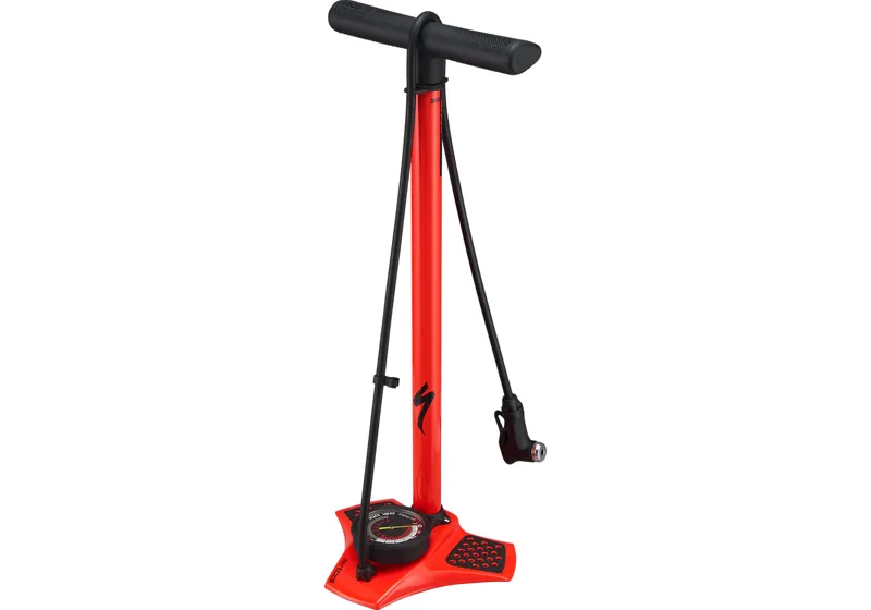 2021 Specialized Air Tool Comp V2 Track Pump in Red