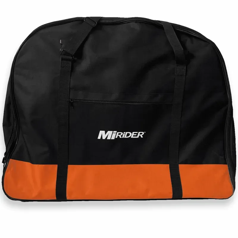MiRider Storage Bag With Wheels In Black