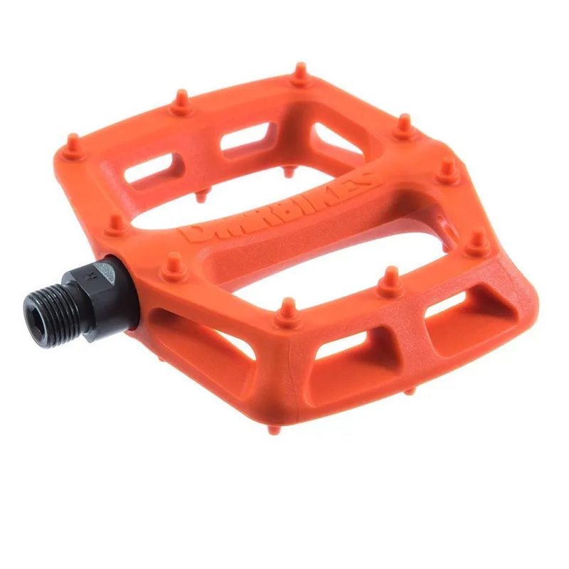 DMR V6 Plastic Pedal Cro-Mo Axle Red-2