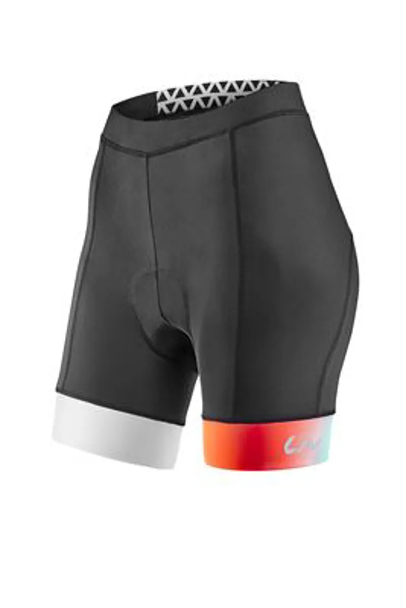 2018 Liv Beliv-Luna Shorts in Black/White/Rainbow