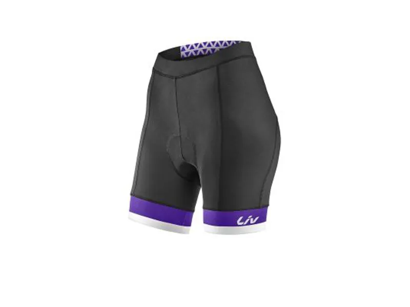 2018 Liv Beliv Shorts in Black/Purple/White