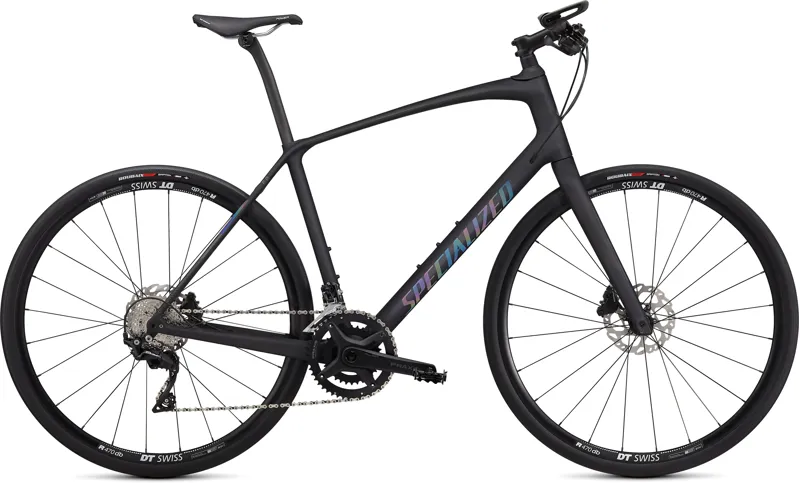 2021 Specialized Sirrus 6.0 Carbon Hybrid Bike in Black