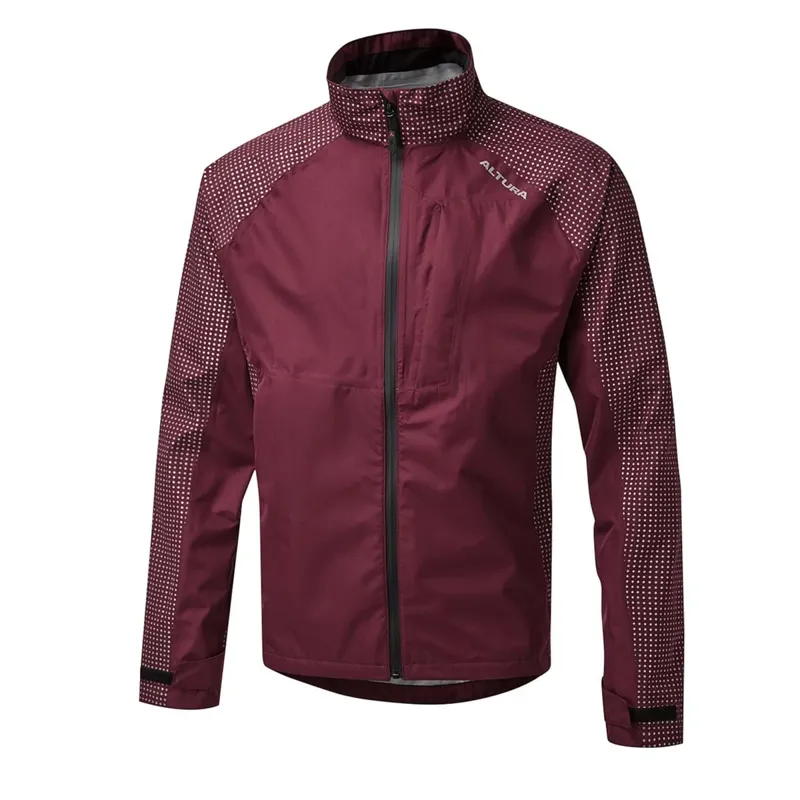 Maroon waterproof clearance jacket