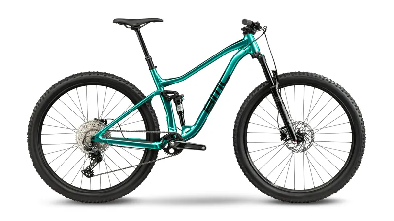 BMC Speedfox AL Two Deore 1X12 2022 Mountain Bike Metallic Jade