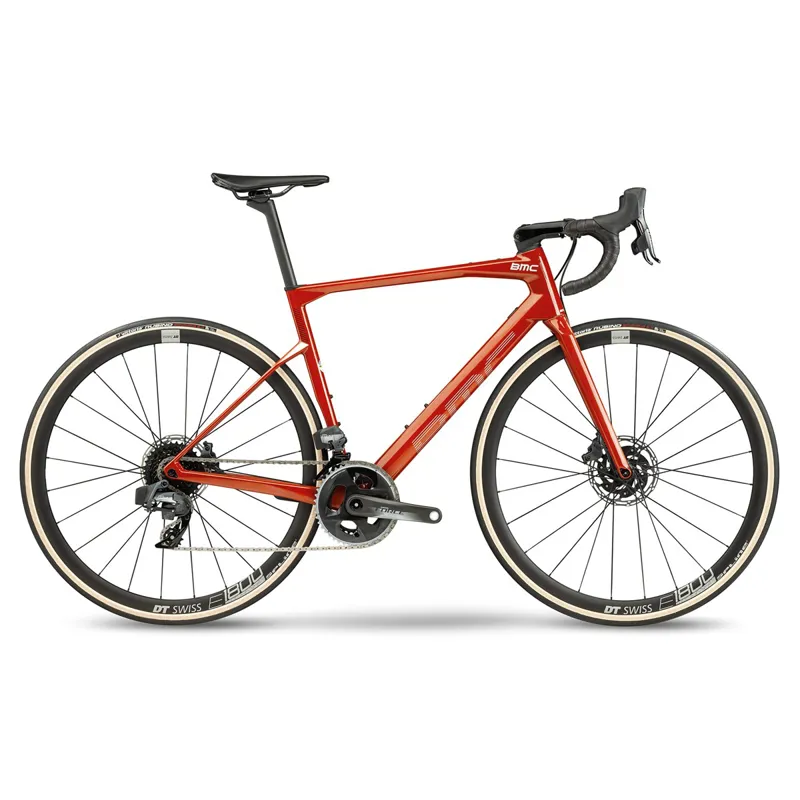 Bmc Roadmachine One Road Bike 2021 Red Amber Silver