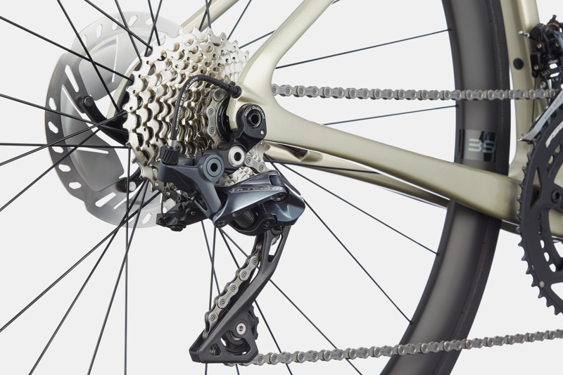 Cannondale SuperSix EVO Carbon Disc Ultegra 2021 Womens Road Bike Champagne-3