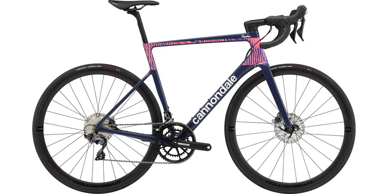 2021 Cannondale SuperSix EVO Hi-MOD Disc Ultegra Road Bike in Blue