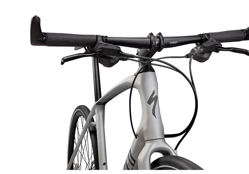 2021 Specialized Sirrus 4.0 Carbon Hybrid Bike in Silver-1
