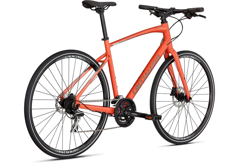 2021 Specialized Sirrus 2.0 Hybrid Bike in Orange-1