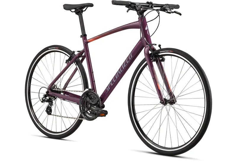 Specialized Sirrus 1.0 2021 Hybrid Bike Red-2