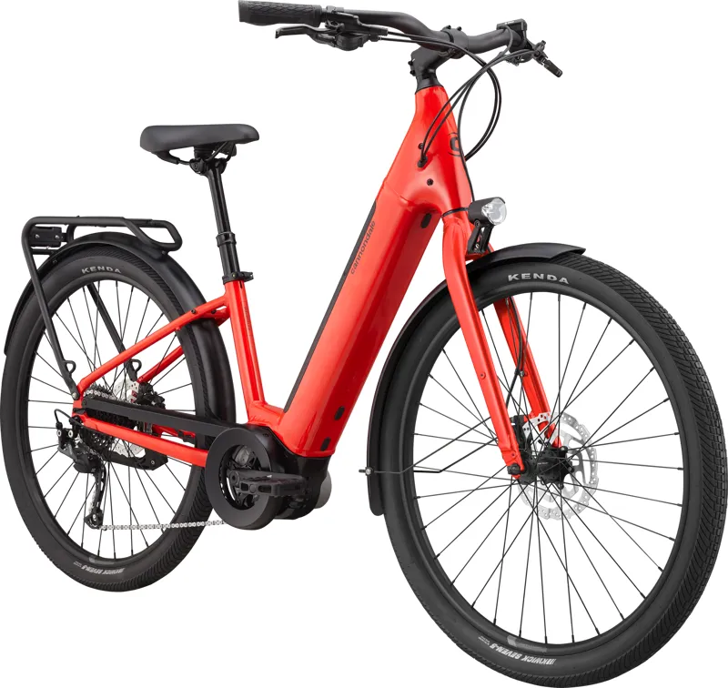 Cannondale Adventure Neo 3.1 EQ 2021 Electric Bike Rally Red-3