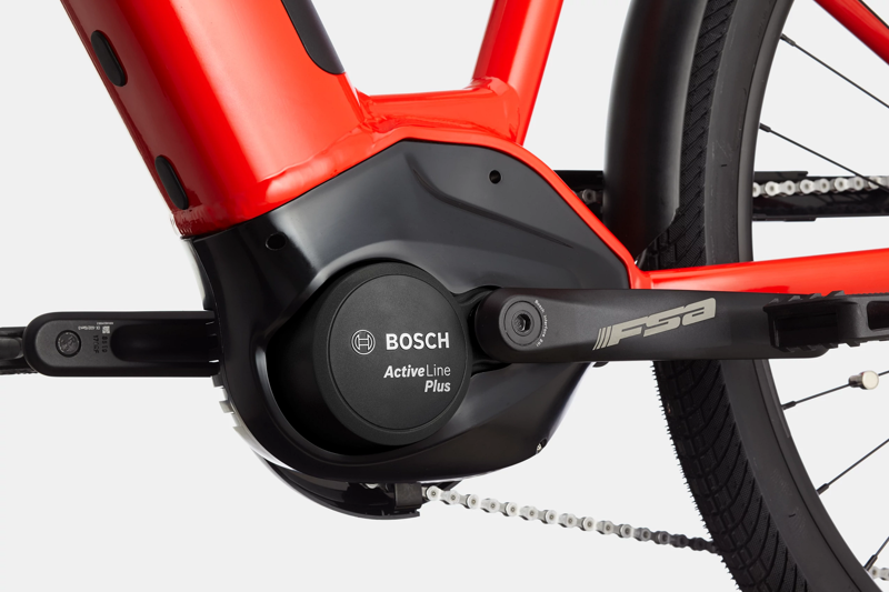 Cannondale Adventure Neo 3.1 EQ 2021 Electric Bike Rally Red-1