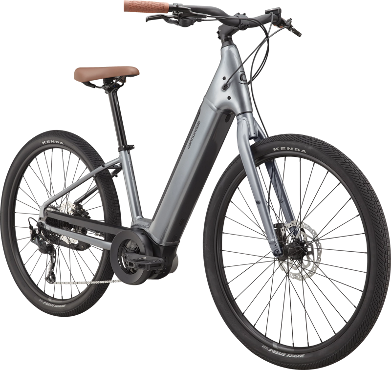 Cannondale Adventure Neo 4 2021 Electric Bike Grey-4