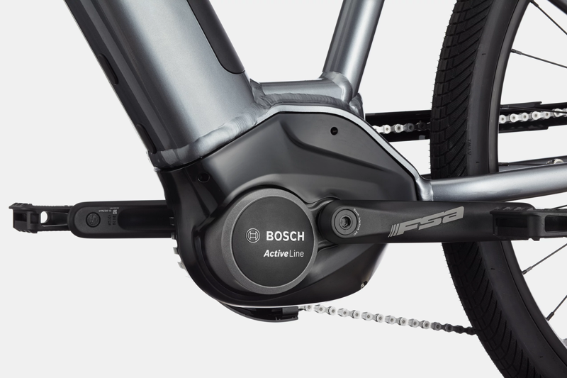 Cannondale Adventure Neo 4 2021 Electric Bike Grey-2