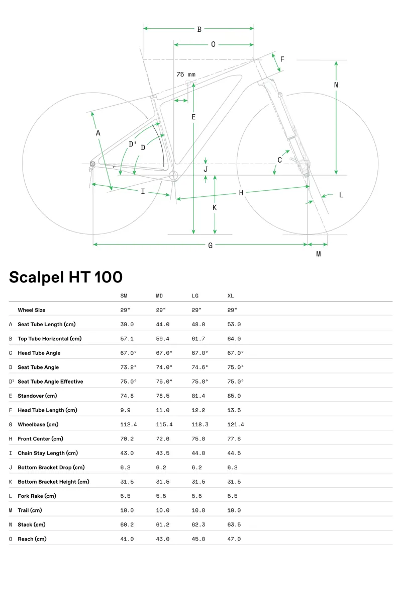 Cannondale Scalpel HT Carbon 3 XC Mountain Bike Black-7