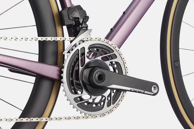 Cannondale SystemSix EVO HM Disc Red AXS 2021 Road Bike Lavender-5