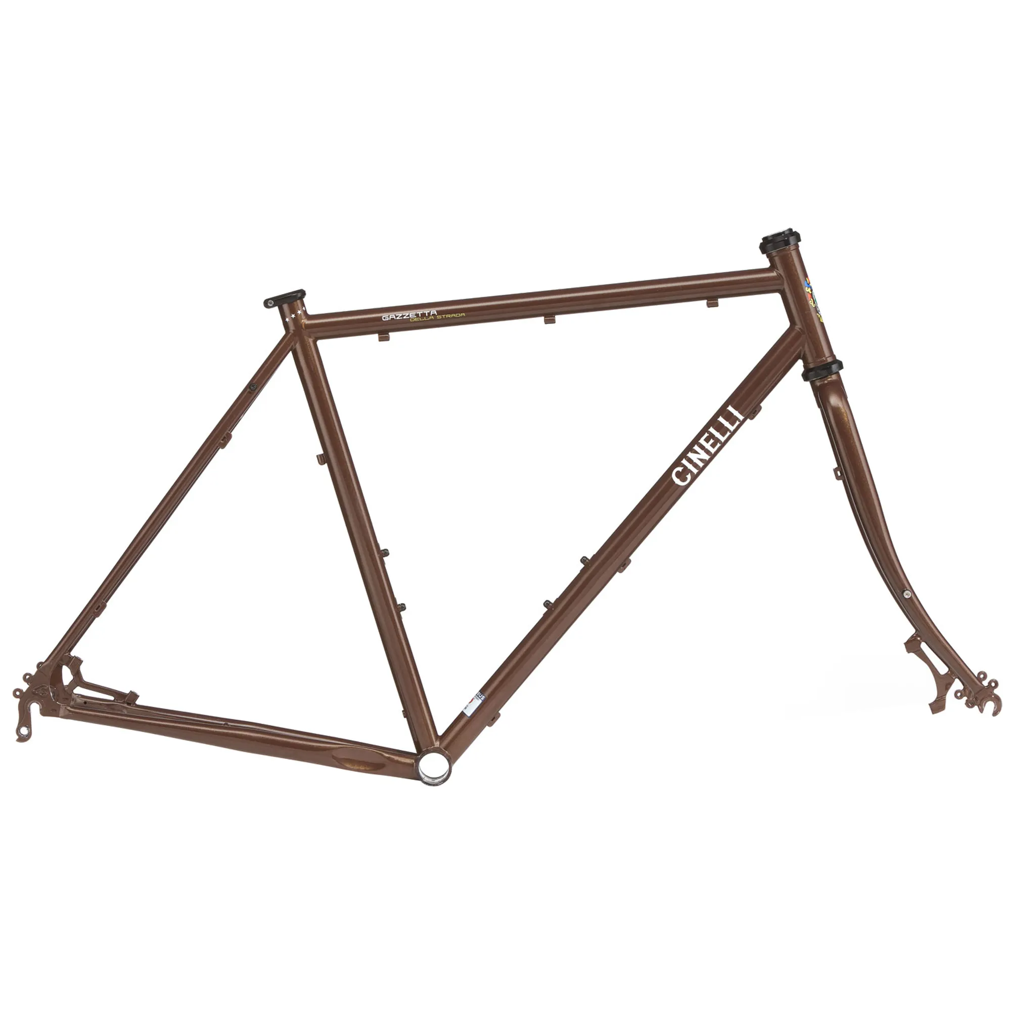 Cinelli Gazzetta Della Strada Brown Frameset