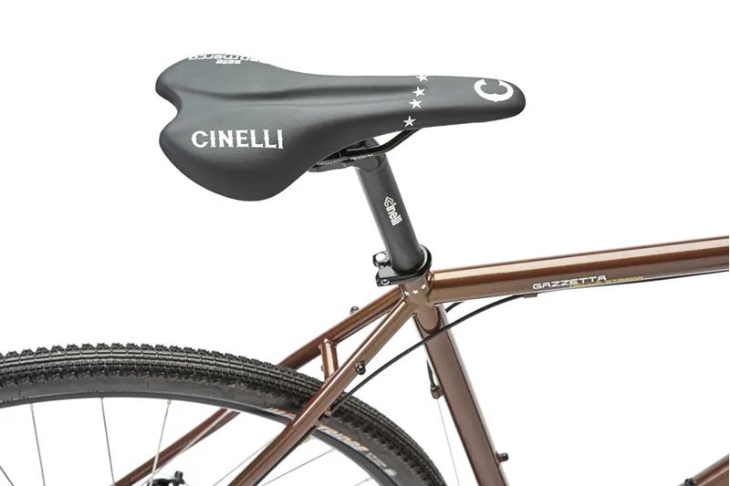 Cinelli Gazzetta Della Strada Tiagra 1x10 Flat Bar Bike Brown-4