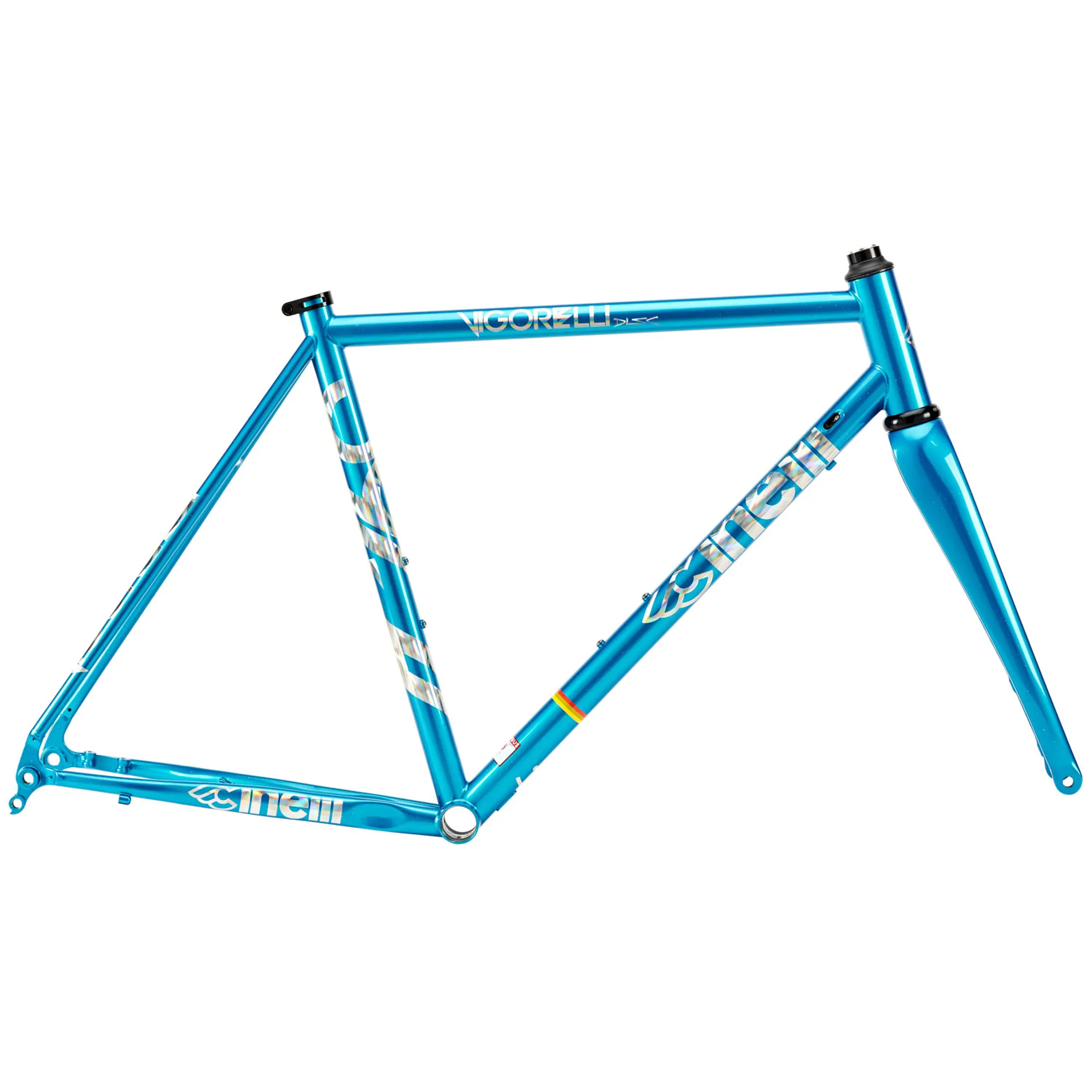 Cinelli Vigorelli Steel Road Disc Frameset 2021 Blue