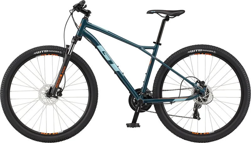 2021 GT Aggressor Expert Mountain Bike in Grey -1
