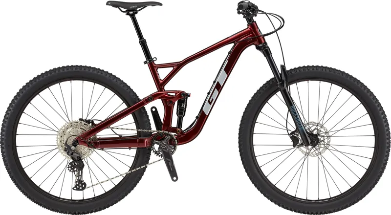 Red gt fashion mountain bike