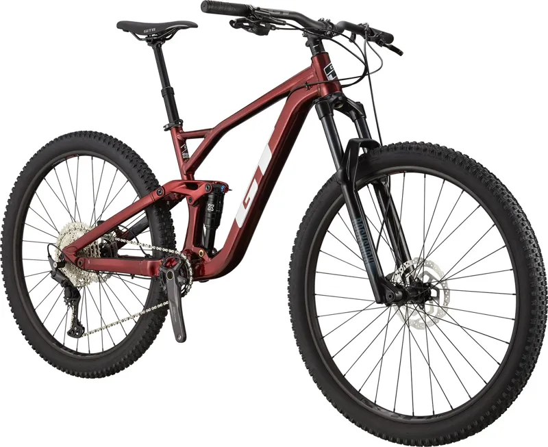 GT Sensor Sport Mountain Bike Red-2