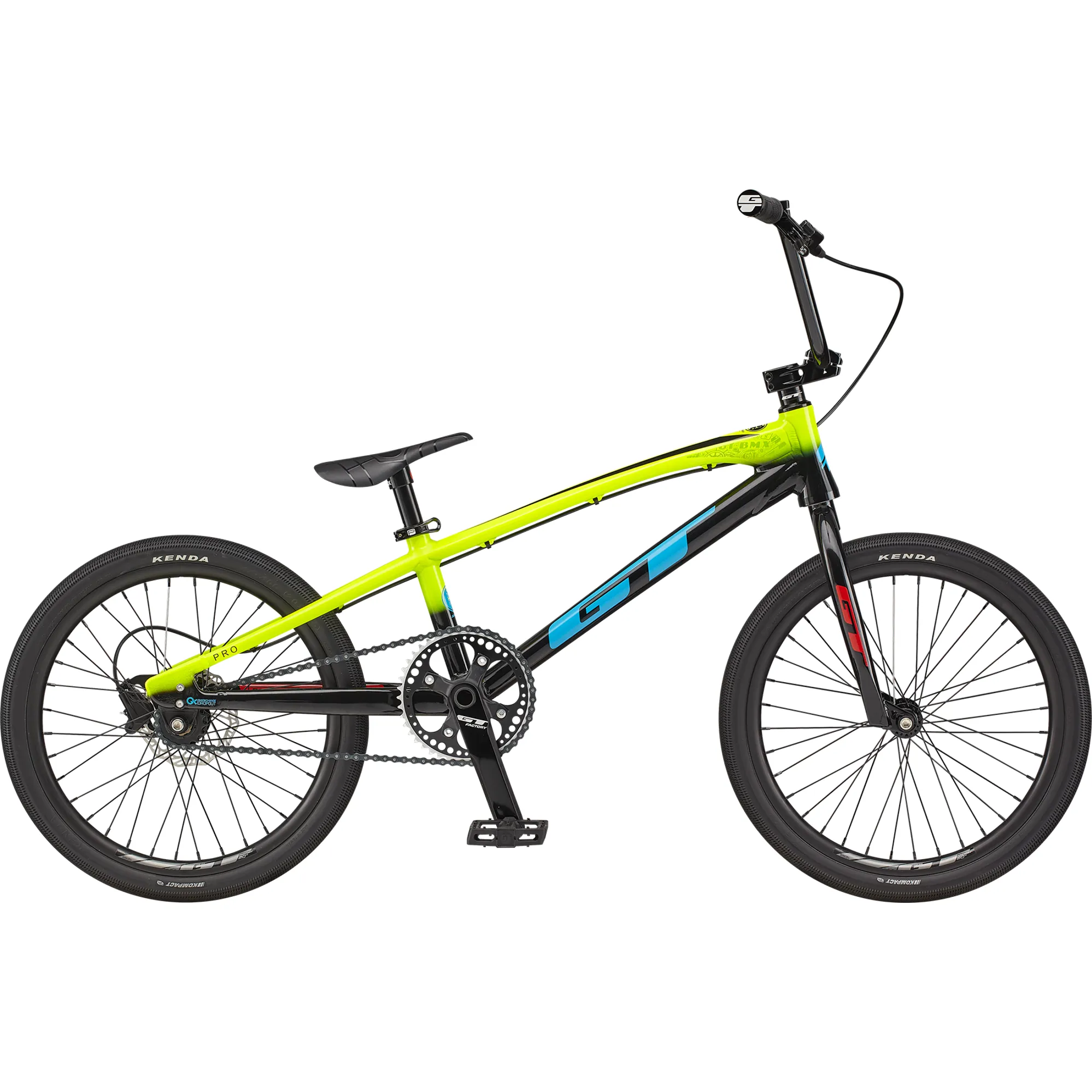 GT Speed Series Pro Racing BMX Bike Yellow