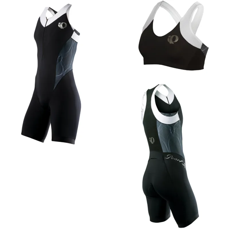 Pearl Izumi Womens ELITE INRCOOL Tri suit, black spyro-1
