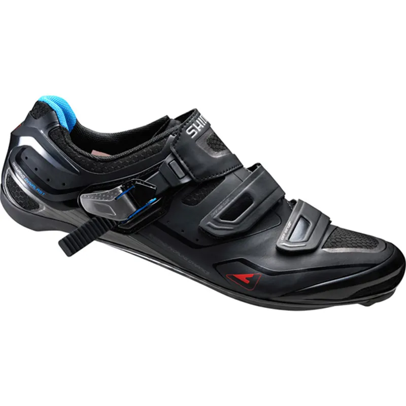 Shimano SH-R260 Road Race Men's Cycling Shoes Custom-Fit Pro SPD-SL Bike Black 