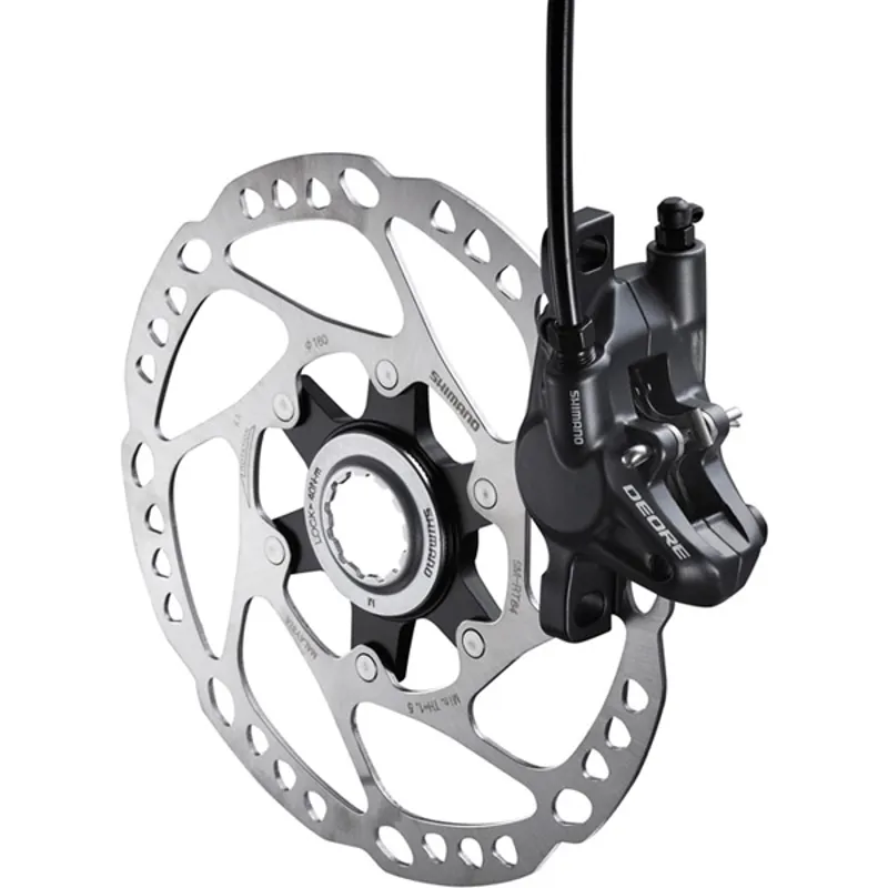 Shimano BRM615 Deore disc brake calliper, without adapter