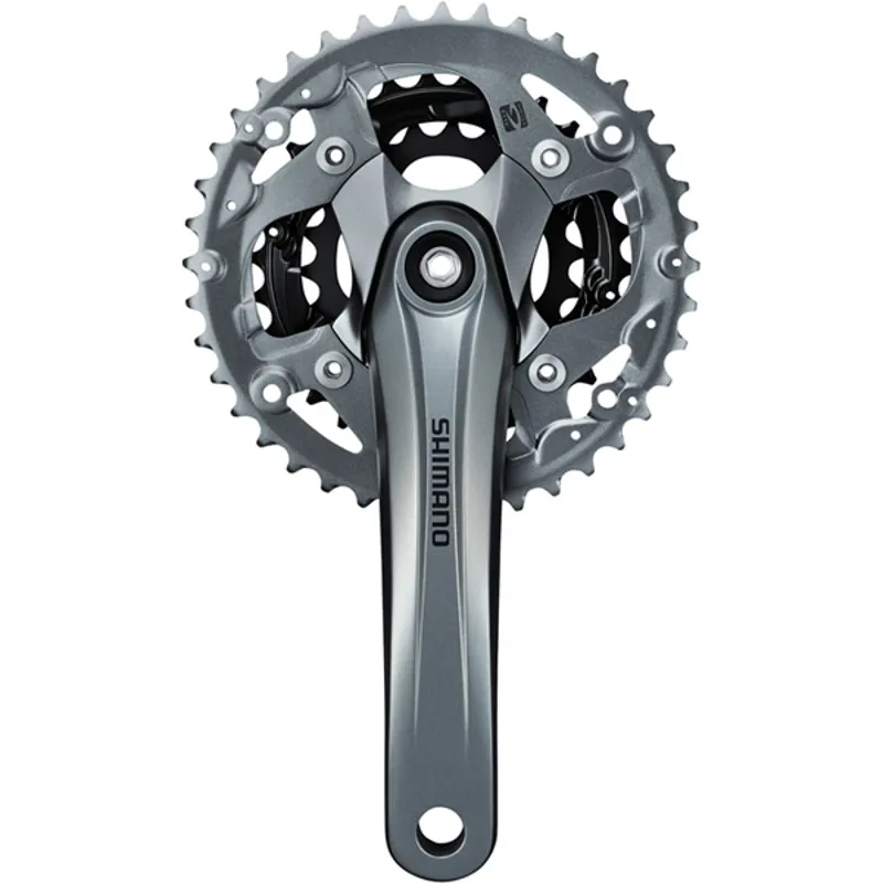 Shimano FC-M4000 Alivio Octalink chainset, 40 / 30 / 22T, silver-1