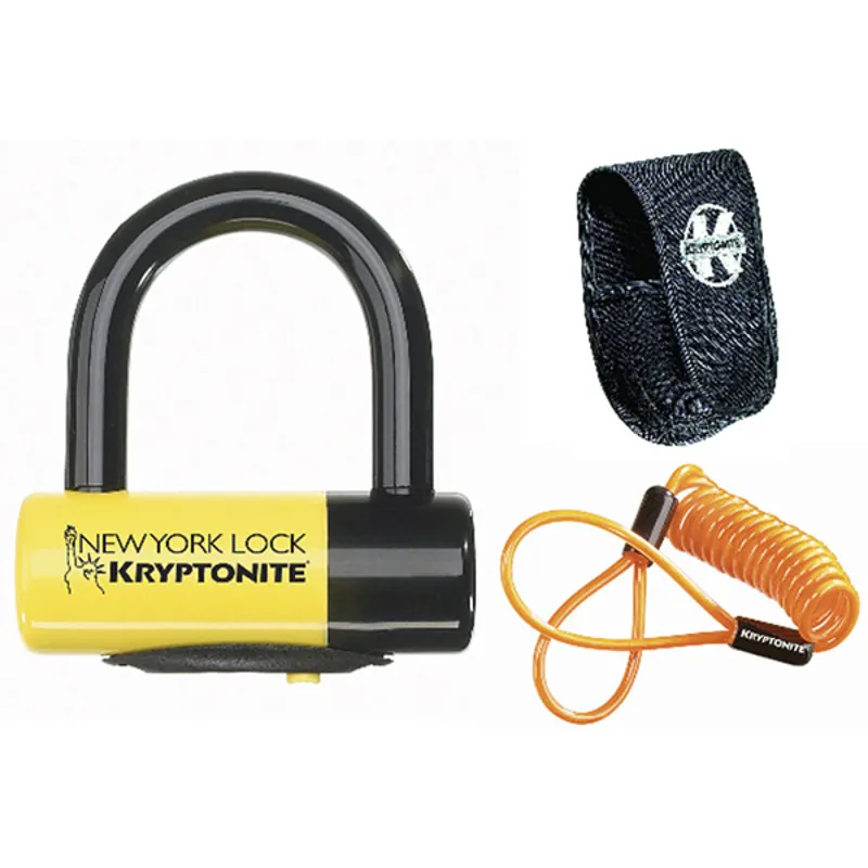 Kryptonite New York Liberty disc lock - yellow-1