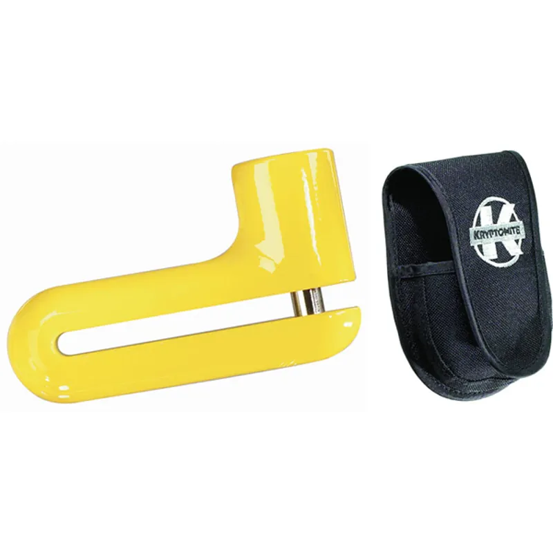 Kryptonite KryptoLok DFS-10 disc lock - yellow-1