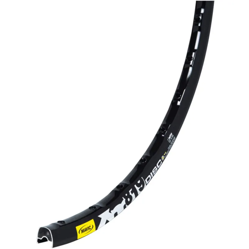 Mavic XM819 UST disc 32 hole 29 inch rim, black anodised