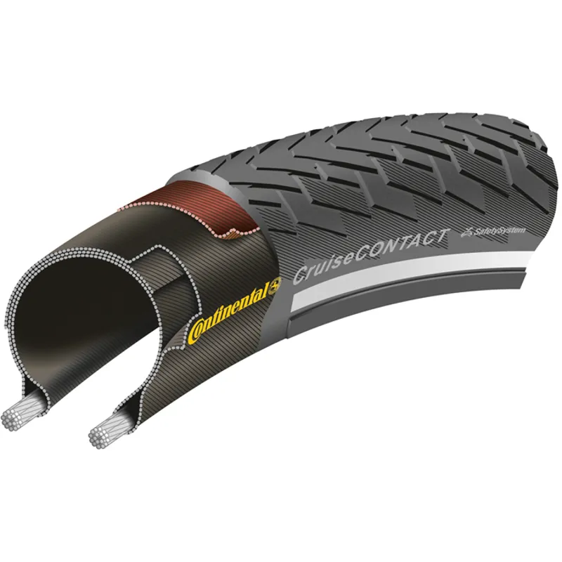 Continental Cruise Contact Reflex 26 x 2.0 inch Black Tyre