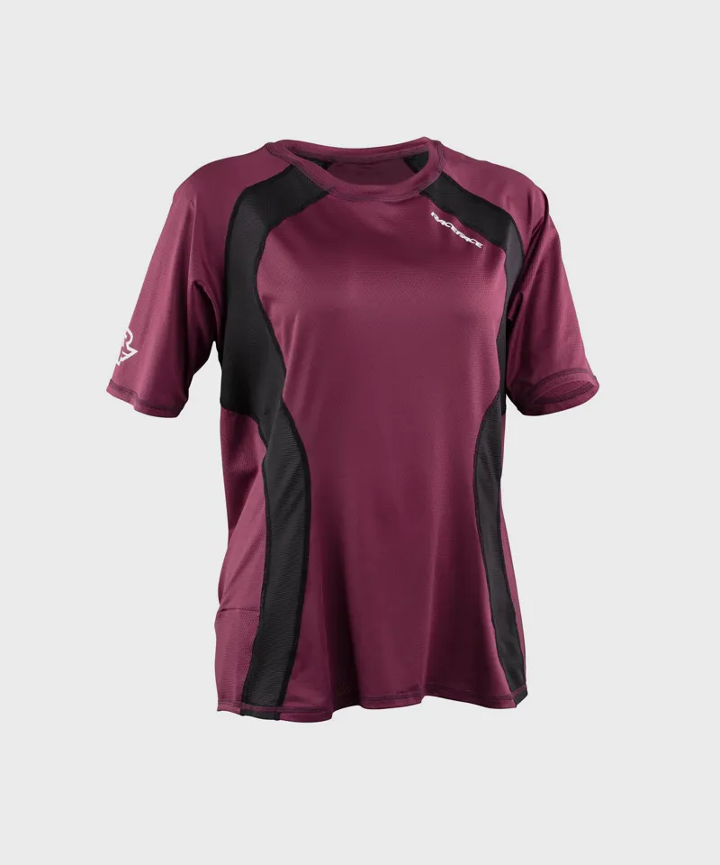 Race Face Traverse Womens Short Sleeve Jersey Red