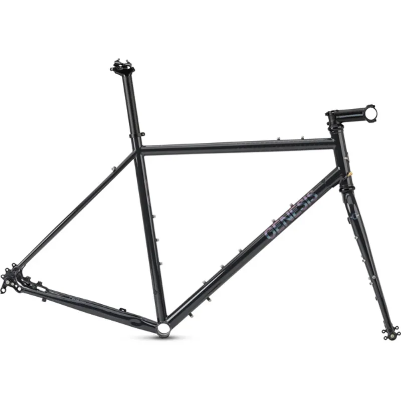 Genesis Croix De Fer 853 2021 Gravel Frameset Black