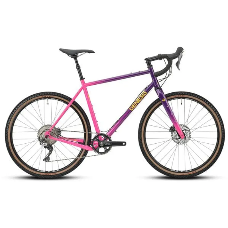 Genesis Fugio 30 2021 Gravel Bike Pink / Purple