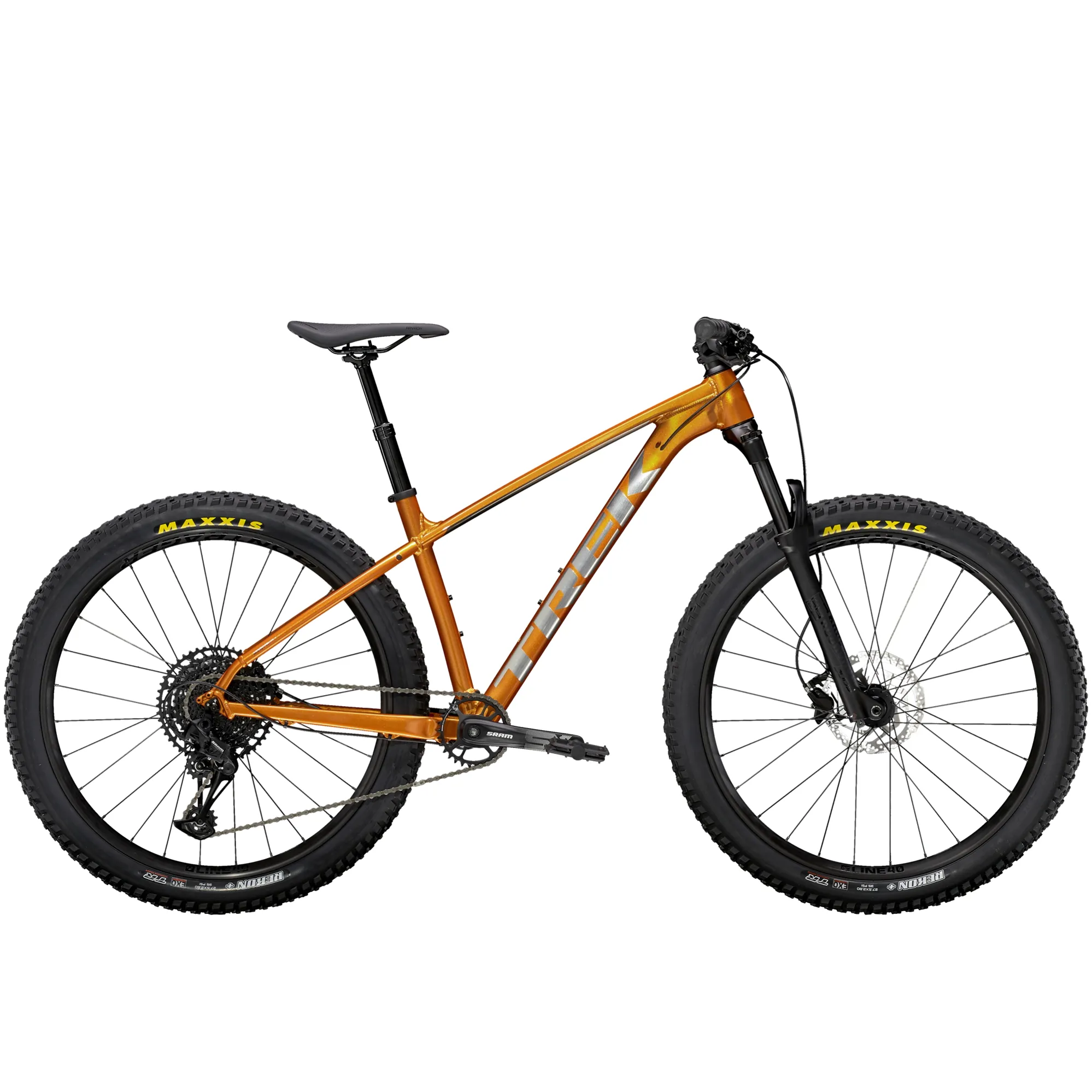 Trek Roscoe 2021 Hardtail Mountain Bike Factory Orange/Metallic Gunm