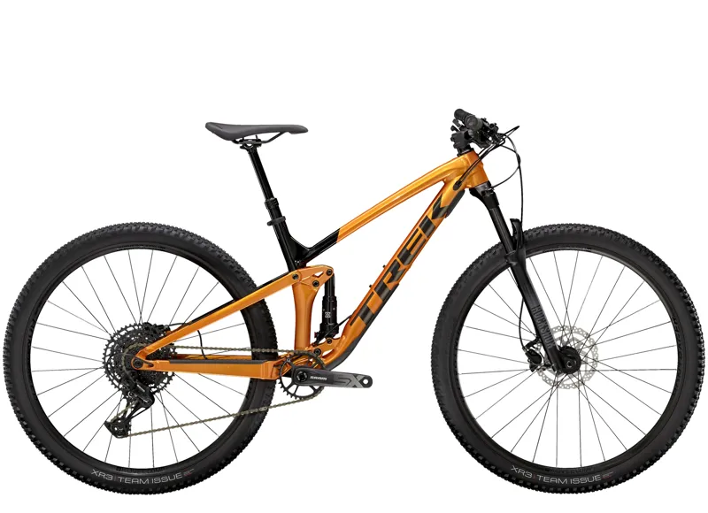 Trek Top Fuel 7 SX 2021 Mountain Bike Factory Orange Trek Black