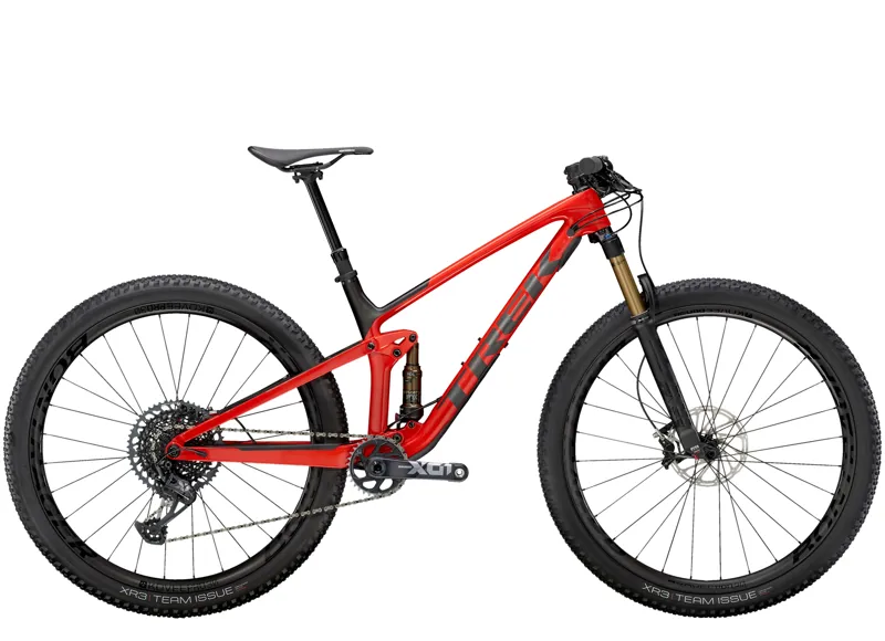 Trek Top Fuel 9.9 X01 2021 Mountain Bike Gloss Red/Matte Carbon Smoke
