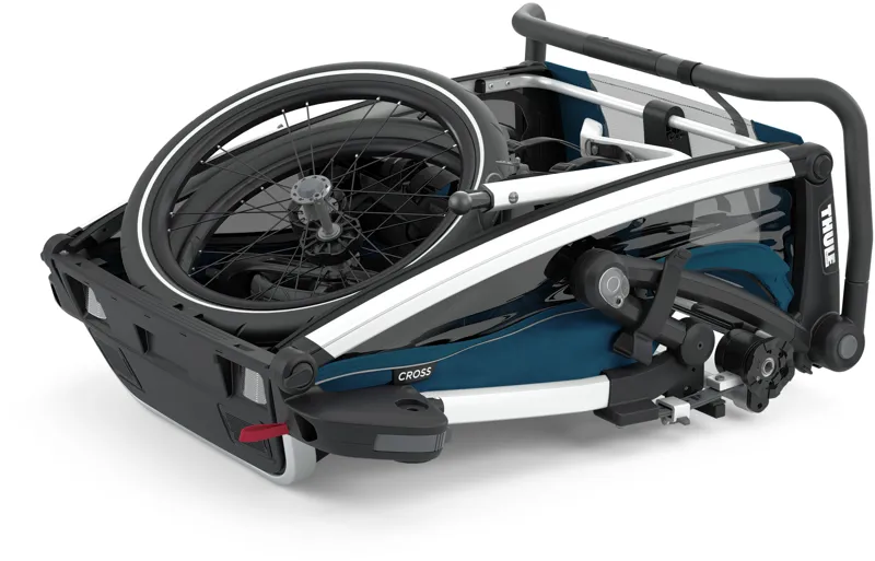 ThuleChariot Cross 2 U.K. certified child carrier with cycling and strolling kit-2
